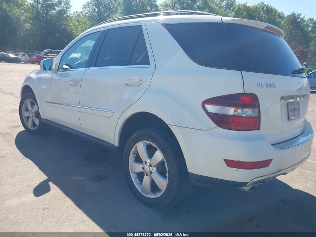 45275272 :رقم المزاد ، 4JGBB8GB2BA700409 vin ، 2011 Mercedes-benz Ml 350 4matic مزاد بيع