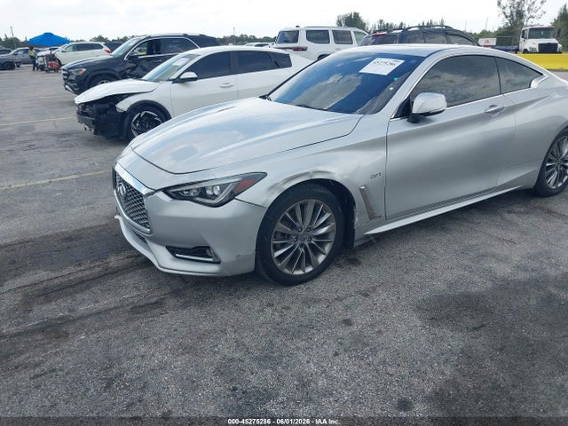 45275286 :رقم المزاد ، JN1CV7EK4HM111143 vin ، 2017 Infiniti Q60 2.0t مزاد بيع