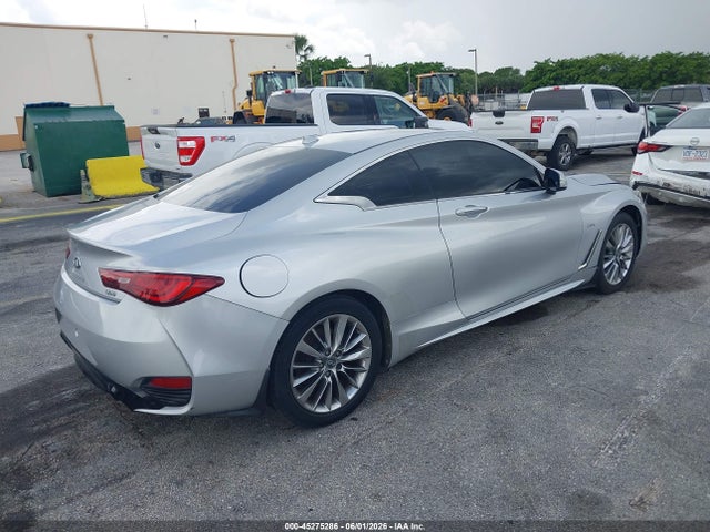 45275286 :رقم المزاد ، JN1CV7EK4HM111143 vin ، 2017 Infiniti Q60 2.0t مزاد بيع