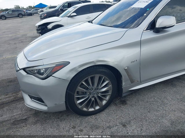 45275286 :رقم المزاد ، JN1CV7EK4HM111143 vin ، 2017 Infiniti Q60 2.0t مزاد بيع