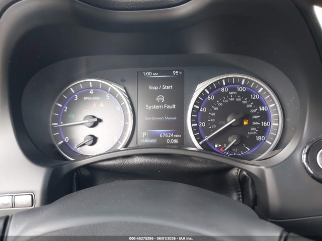 45275286 :رقم المزاد ، JN1CV7EK4HM111143 vin ، 2017 Infiniti Q60 2.0t مزاد بيع