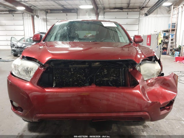 45275298 :رقم المزاد ، 5TDJK3EH7AS025765 vin ، 2010 Toyota Highlander Se V6 مزاد بيع
