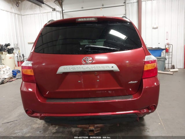 45275298 :رقم المزاد ، 5TDJK3EH7AS025765 vin ، 2010 Toyota Highlander Se V6 مزاد بيع