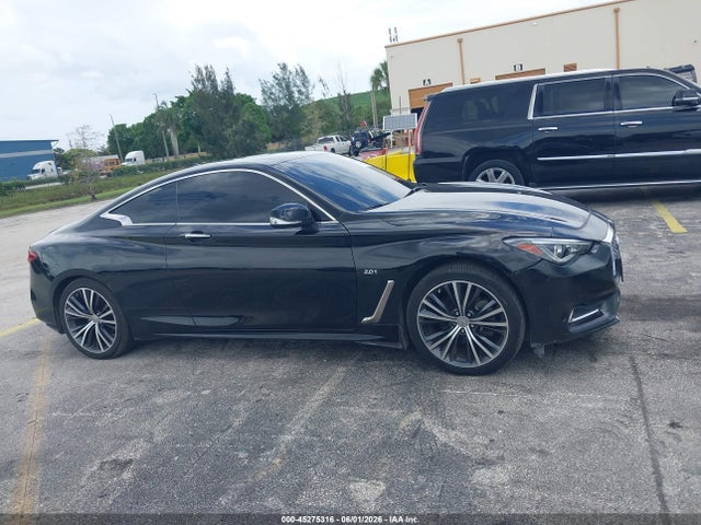 45275316 :رقم المزاد ، JN1CV7EK1HM110340 vin ، 2017 Infiniti Q60 2.0t مزاد بيع