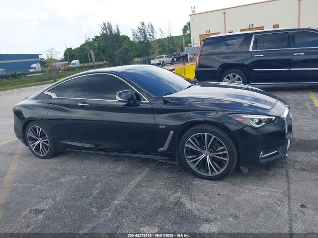 45275316 :رقم المزاد ، JN1CV7EK1HM110340 vin ، 2017 Infiniti Q60 2.0t مزاد بيع