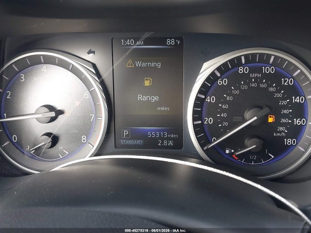 45275316 :رقم المزاد ، JN1CV7EK1HM110340 vin ، 2017 Infiniti Q60 2.0t مزاد بيع