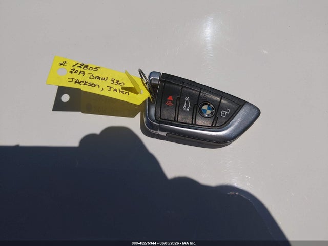 2019 Bmw 330i მანქანა იყიდება აუქციონზე, vin: 3MW5R1J54K8A05526, აუქციონის ნომერი: 45275344