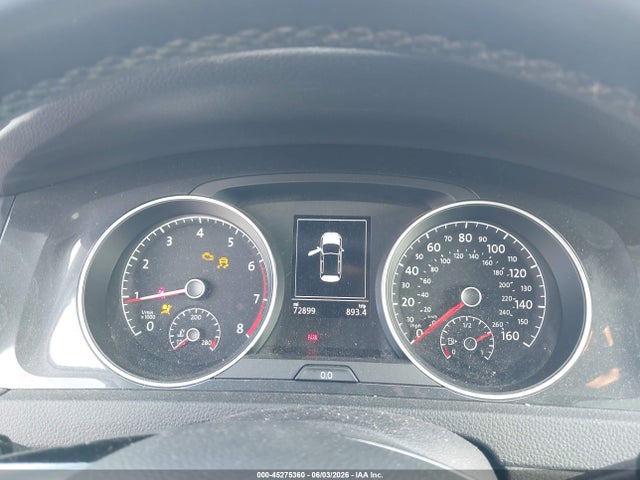 Aukcja sprzedaży 2020 Volkswagen Golf 1.4t Tsi, vin: 3VWG57AU2LM013969, numer aukcji: 45275360