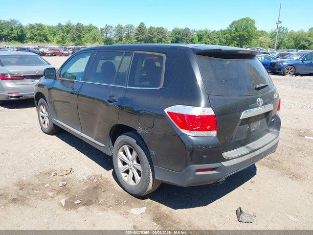 Aukcja sprzedaży 2013 Toyota Highlander Base V6, vin: 5TDBK3EH5DS208929, numer aukcji: 45275368