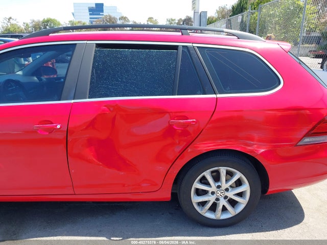 45275376 :رقم المزاد ، 3VWPP7AJ1EM605365 vin ، 2014 Volkswagen Jetta Sportwagen 2.5l Se مزاد بيع