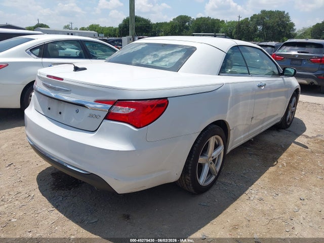 45275430 :رقم المزاد ، 1C3BCBFG9CN233712 vin ، 2012 Chrysler 200 Limited مزاد بيع