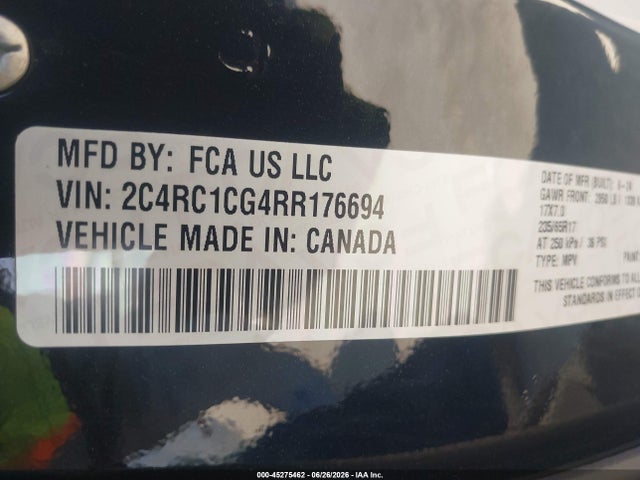 Chrysler Voyager Lx 2024 2C4RC1CG4RR176694 Image 9
