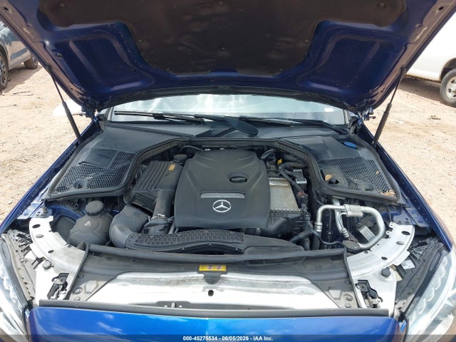 45275534 :رقم المزاد ، WDDWJ4JB2HF393206 vin ، 2017 Mercedes-benz C 300 مزاد بيع