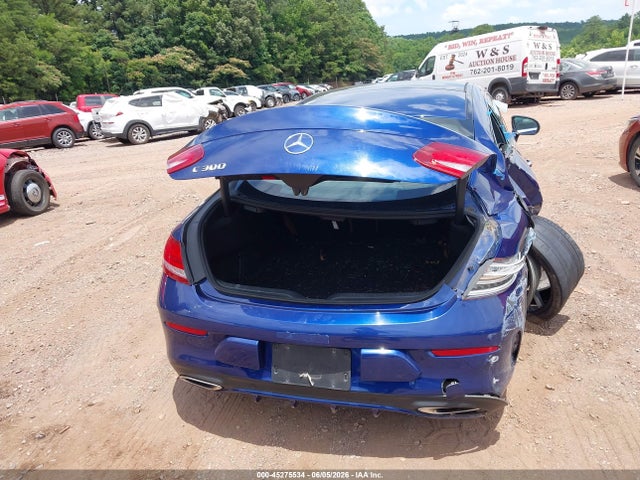 45275534 :رقم المزاد ، WDDWJ4JB2HF393206 vin ، 2017 Mercedes-benz C 300 مزاد بيع