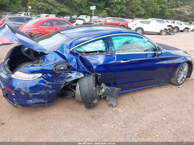 45275534 :رقم المزاد ، WDDWJ4JB2HF393206 vin ، 2017 Mercedes-benz C 300 مزاد بيع