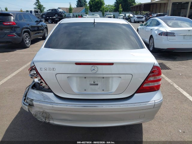 45275538 :رقم المزاد ، WDBRF54H66A839610 vin ، 2006 Mercedes-benz C 280 Luxury مزاد بيع