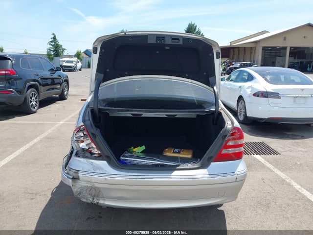 45275538 :رقم المزاد ، WDBRF54H66A839610 vin ، 2006 Mercedes-benz C 280 Luxury مزاد بيع