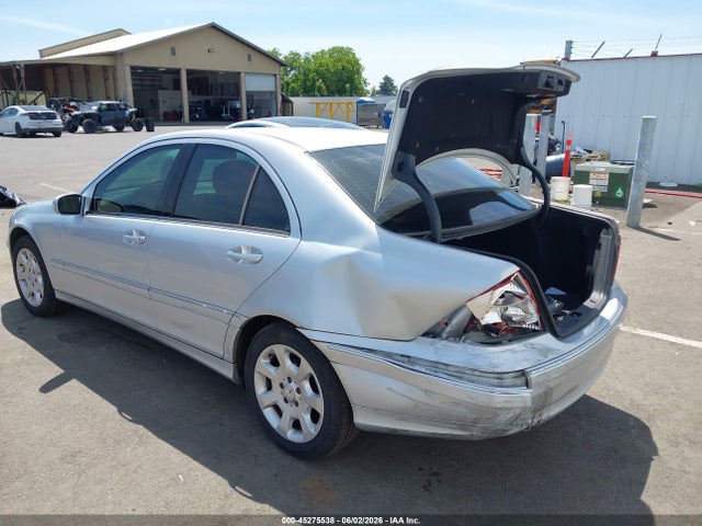 45275538 :رقم المزاد ، WDBRF54H66A839610 vin ، 2006 Mercedes-benz C 280 Luxury مزاد بيع