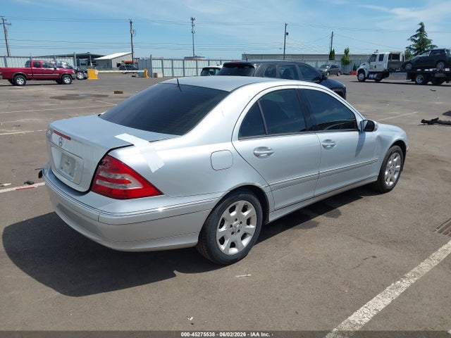 45275538 :رقم المزاد ، WDBRF54H66A839610 vin ، 2006 Mercedes-benz C 280 Luxury مزاد بيع
