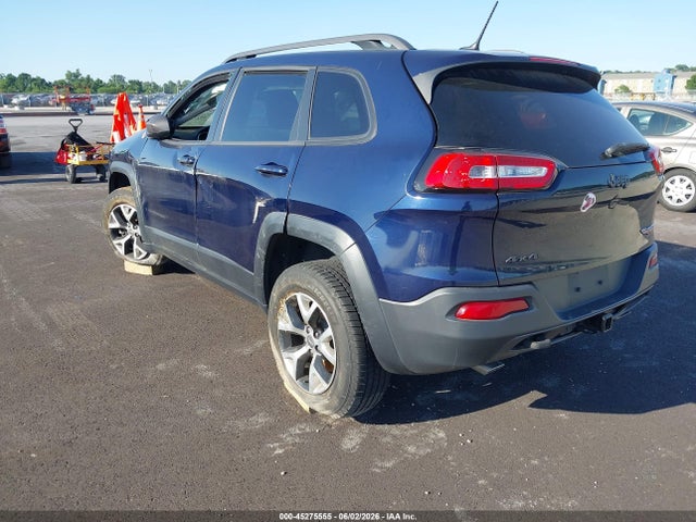 Aukcja sprzedaży 2015 Jeep Cherokee Trailhawk, vin: 1C4PJMBS2FW544183, numer aukcji: 45275555