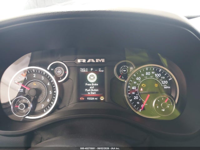 45275581 :رقم المزاد ، 1C6SRFFT2LN212979 vin ، 2020 Ram 1500 Big Horn  4x4 5'7 Box مزاد بيع