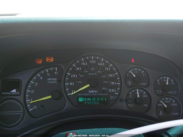 Aukcja sprzedaży 2001 Gmc Sierra 1500 Sl, vin: 1GTEC14V71E128541, numer aukcji: 45275585