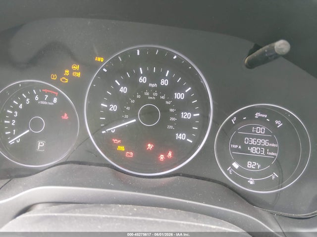 Продажа на аукционе авто 2021 Honda Hr-v Awd Lx, vin: 3CZRU6H39MM747025, номер лота: 45275617