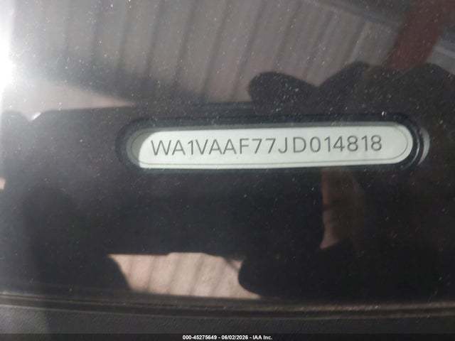 Продаж на аукціоні авто 2018 Audi Q7 3.0t Premium, vin: WA1VAAF77JD014818, номер лоту: 45275649