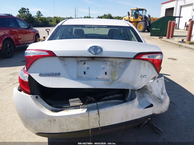 Продажа на аукционе авто 2016 Toyota Corolla Le Plus, vin: 2T1BURHE0GC666535, номер лота: 45275664