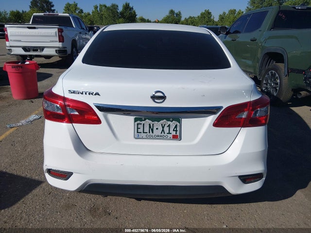 Продаж на аукціоні авто 2019 Nissan Sentra S, vin: 3N1AB7AP4KY358703, номер лоту: 45275676