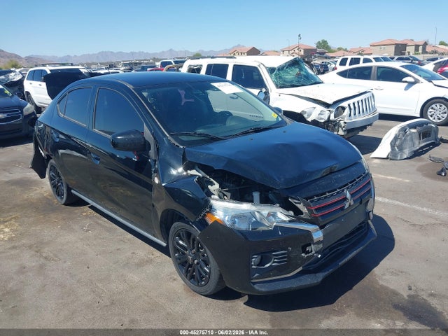 45275710 :رقم المزاد ، ML32FUFJ2NHF03347 vin ، 2022 Mitsubishi Mirage G4 Black Edition/es/le مزاد بيع