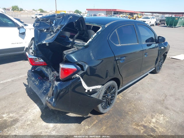 45275710 :رقم المزاد ، ML32FUFJ2NHF03347 vin ، 2022 Mitsubishi Mirage G4 Black Edition/es/le مزاد بيع