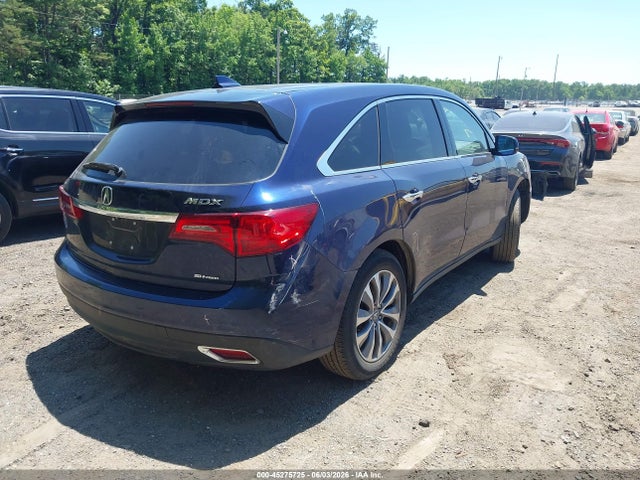 Продажа на аукционе авто 2015 Acura Mdx Technology Package, vin: 5FRYD4H46FB026018, номер лота: 45275725