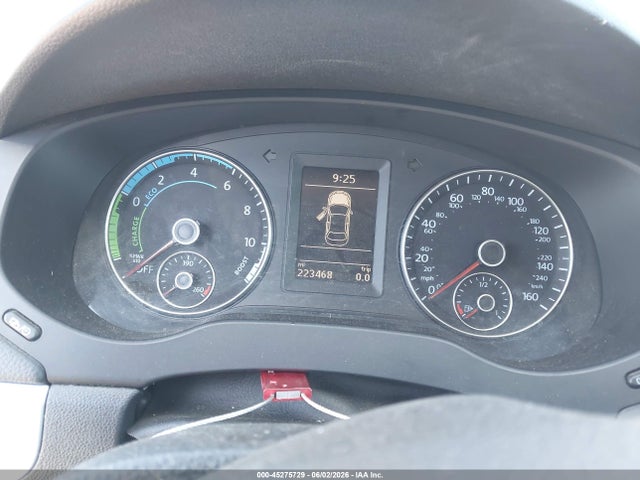 Aukcja sprzedaży 2013 Volkswagen Jetta Hybrid Sel, vin: 3VW637AJ1DM225903, numer aukcji: 45275729