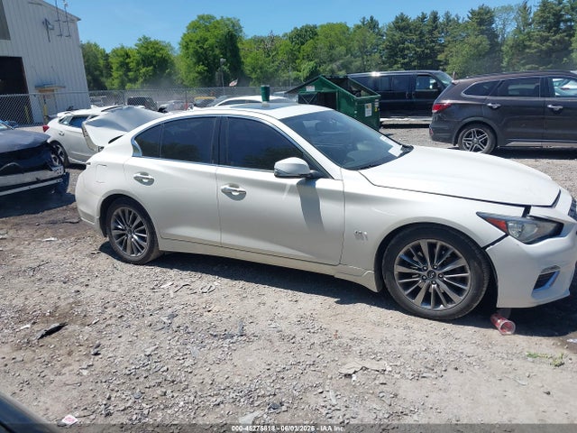 45275818 :رقم المزاد ، JN1EV7AR5KM550550 vin ، 2019 Infiniti Q50 3.0t Luxe مزاد بيع
