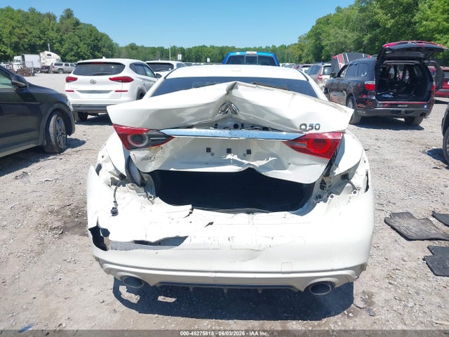 45275818 :رقم المزاد ، JN1EV7AR5KM550550 vin ، 2019 Infiniti Q50 3.0t Luxe مزاد بيع