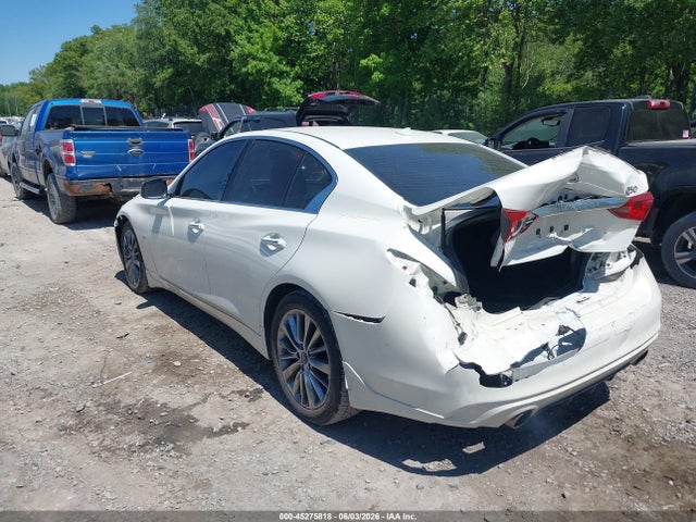 45275818 :رقم المزاد ، JN1EV7AR5KM550550 vin ، 2019 Infiniti Q50 3.0t Luxe مزاد بيع