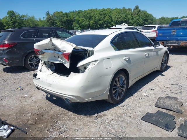 45275818 :رقم المزاد ، JN1EV7AR5KM550550 vin ، 2019 Infiniti Q50 3.0t Luxe مزاد بيع