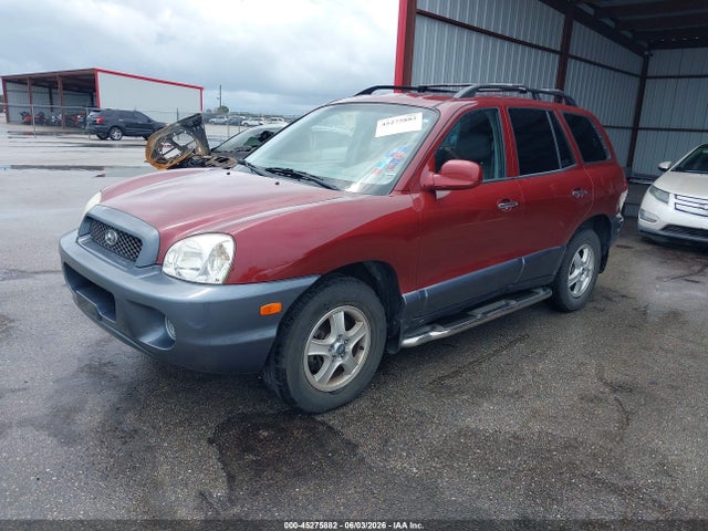 Продажа на аукционе авто 2004 Hyundai Santa Fe Gls/lx, vin: KM8SC13E34U617447, номер лота: 45275882
