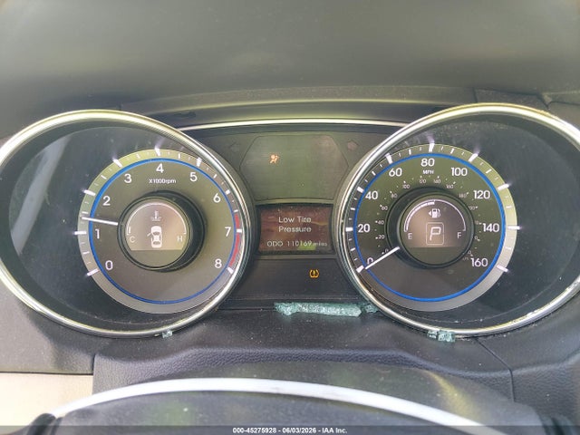 Aukcja sprzedaży 2012 Hyundai Sonata Gls, vin: 5NPEB4AC1CH430711, numer aukcji: 45275928