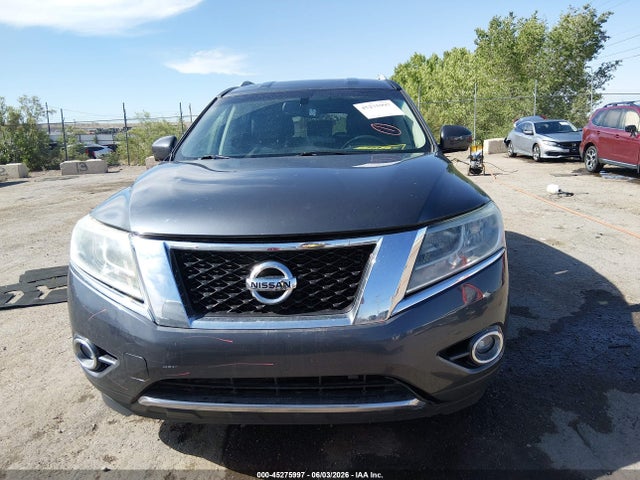 2013 Nissan Pathfinder Platinum მანქანა იყიდება აუქციონზე, vin: 5N1AR2MN2DC608873, აუქციონის ნომერი: 45275997