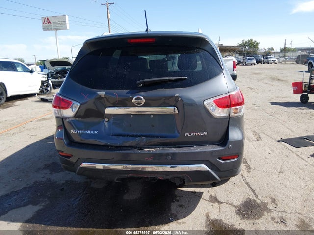 2013 Nissan Pathfinder Platinum მანქანა იყიდება აუქციონზე, vin: 5N1AR2MN2DC608873, აუქციონის ნომერი: 45275997
