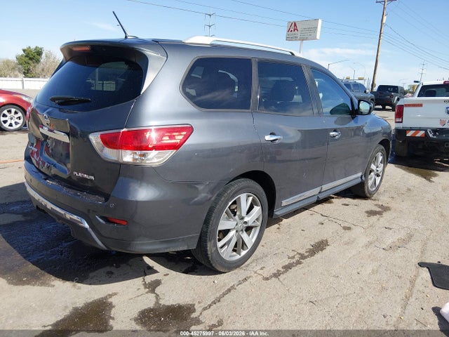 2013 Nissan Pathfinder Platinum მანქანა იყიდება აუქციონზე, vin: 5N1AR2MN2DC608873, აუქციონის ნომერი: 45275997
