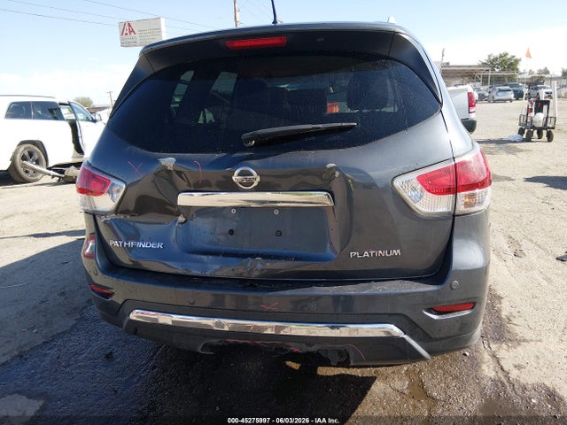2013 Nissan Pathfinder Platinum მანქანა იყიდება აუქციონზე, vin: 5N1AR2MN2DC608873, აუქციონის ნომერი: 45275997