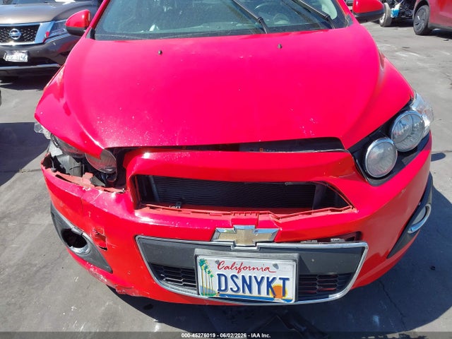 Aukcja sprzedaży 2015 Chevrolet Sonic Ltz Auto, vin: 1G1JE5SB1F4212126, numer aukcji: 45276019
