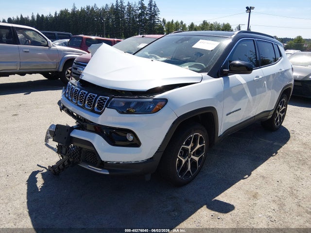 2025 Jeep Compass Limited 4x4 მანქანა იყიდება აუქციონზე, vin: 3C4NJDCN2ST613938, აუქციონის ნომერი: 45276040