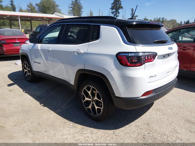 2025 Jeep Compass Limited 4x4 მანქანა იყიდება აუქციონზე, vin: 3C4NJDCN2ST613938, აუქციონის ნომერი: 45276040