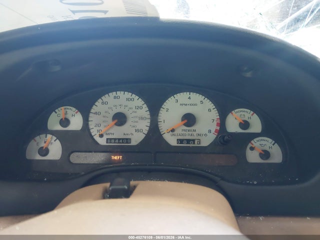 Aukcja sprzedaży 1998 Ford Mustang Svt Cobra, vin: 1FAFP47V7WF162332, numer aukcji: 45276109