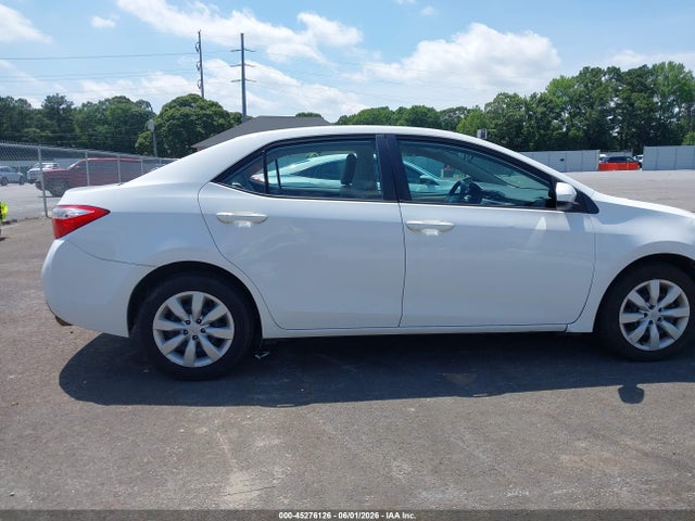 Aukcja sprzedaży 2016 Toyota Corolla Le, vin: 2T1BURHE0GC487153, numer aukcji: 45276126