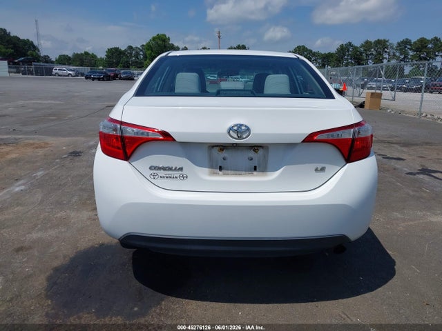 Aukcja sprzedaży 2016 Toyota Corolla Le, vin: 2T1BURHE0GC487153, numer aukcji: 45276126